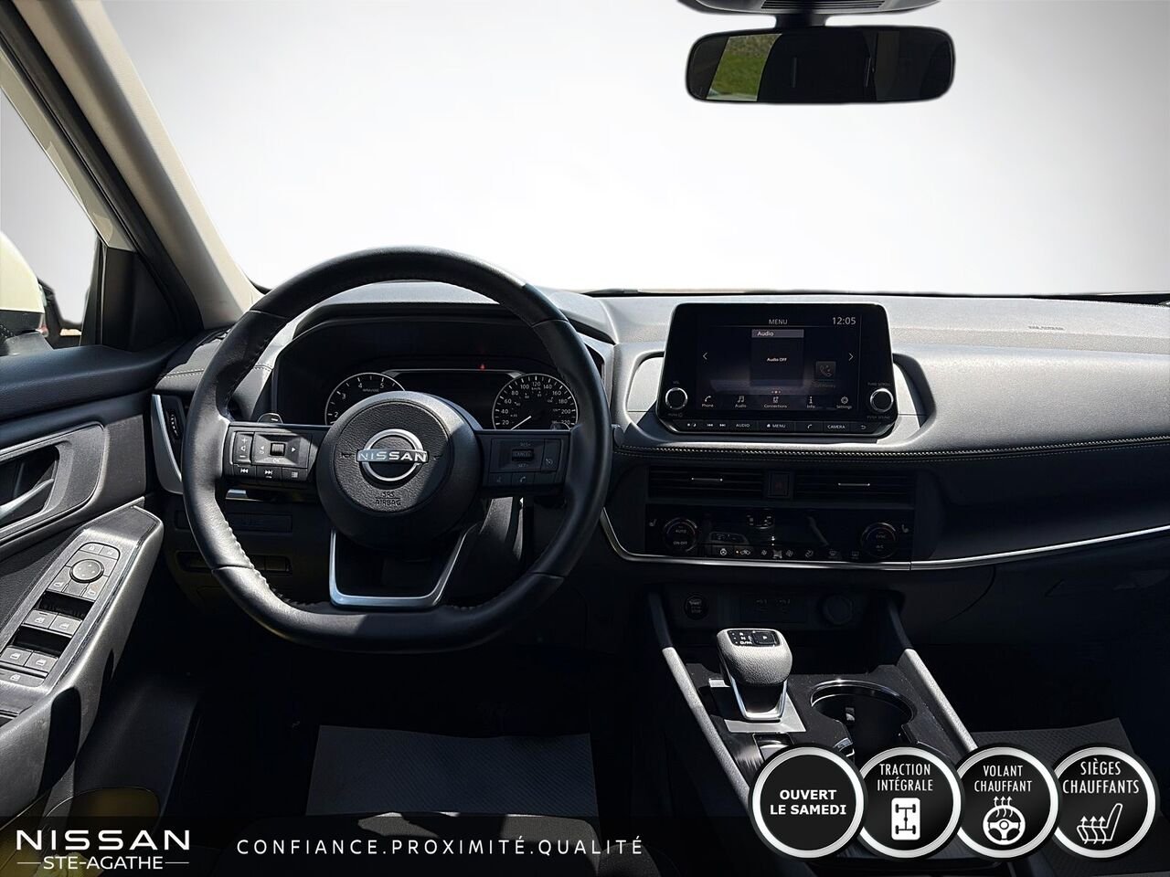 Nissan Rogue 2024 Blanc Ste-Agathe des Monts - photo #9