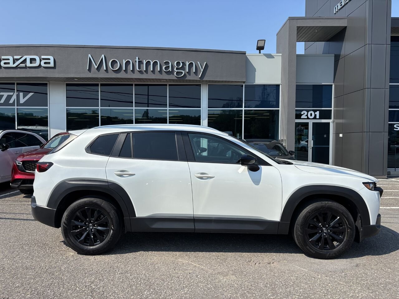 MAZDA CX-50 PREFERRED PLUS GS-L TI 2023 Blanc Montmagny - photo #3