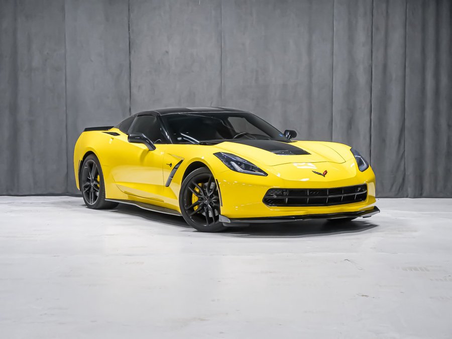2019 Chevrolet Corvette Z51 2LT Yellow