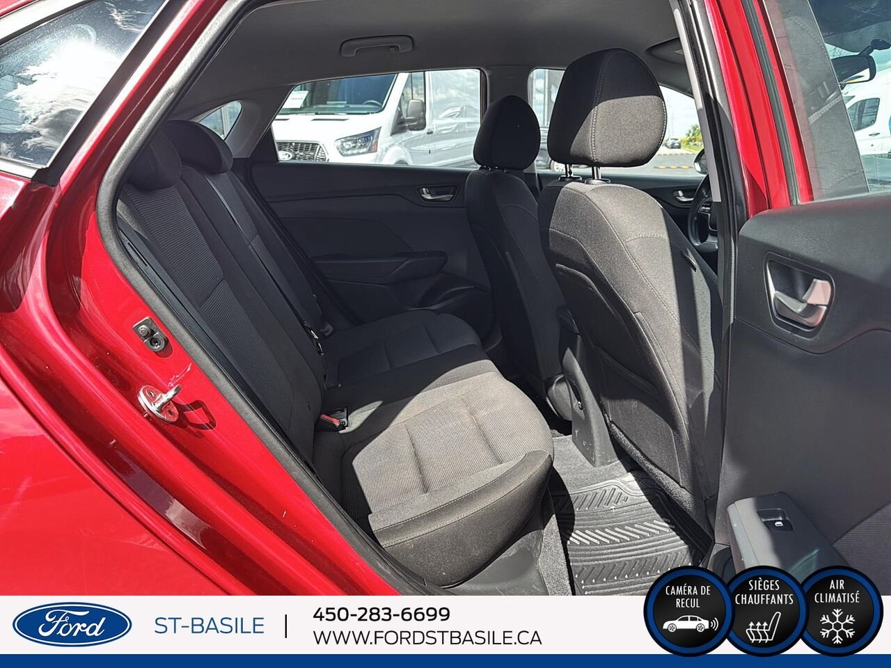 2019 HYUNDAI ACCENT Red Saint-Basile-le-Grand - photo #13