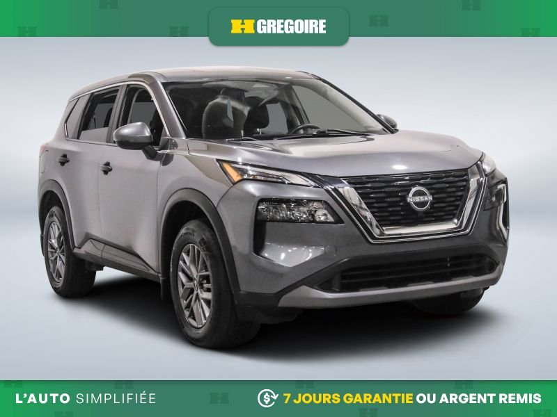 Nissan Rogue S AUTO A/C GR ELECT MAGS CAM RECUL BLEUTOOTH 2023 Gris