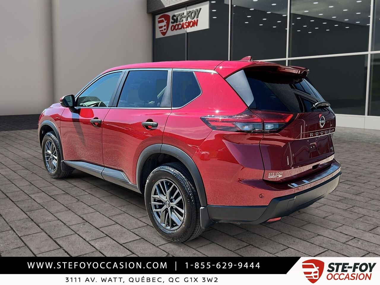 Nissan ROGUE S TRACTION INTEGRALE 2024 Rouge Québec - photo #3