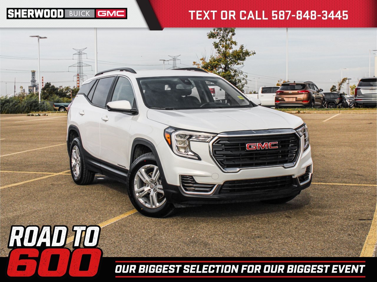 2024 GMC Terrain AWD 4dr SLE White Sherwood Park - photo #0