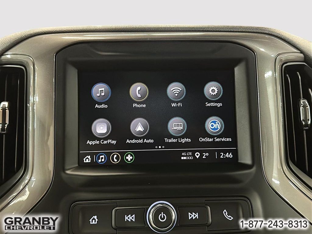 CHEVROLET Silverado 1500 K1500 SILVERADO CREW CAB CUSTOM STD/BOX (1CX) | 26-0791 2026 NOIR Granby - photo #21
