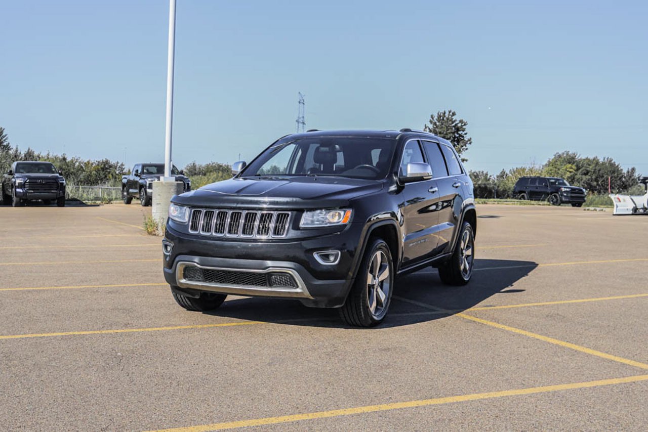 2016 Jeep Grand Cherokee 4WD 4dr Limited Black Sherwood Park - photo #3