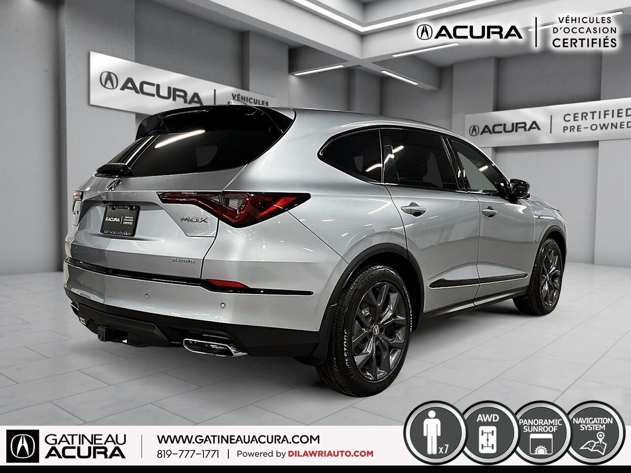 Acura MDX A-Spec SH-AWD 2023 Argent Gatineau - photo #15