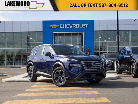 2025 Nissan Rogue SV AWD 1.5L | Panoramic Sunroof Blue