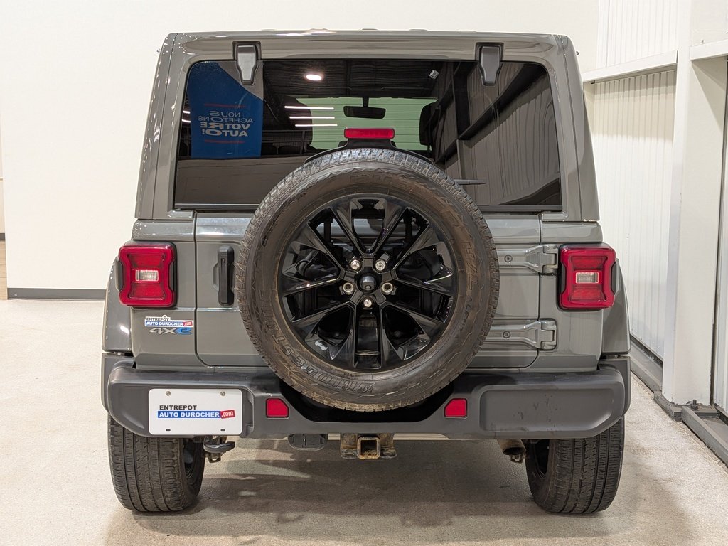 2021 Jeep Wrangler 4xe Unlimited Sahara 4x4 Grey Val-David - photo #5