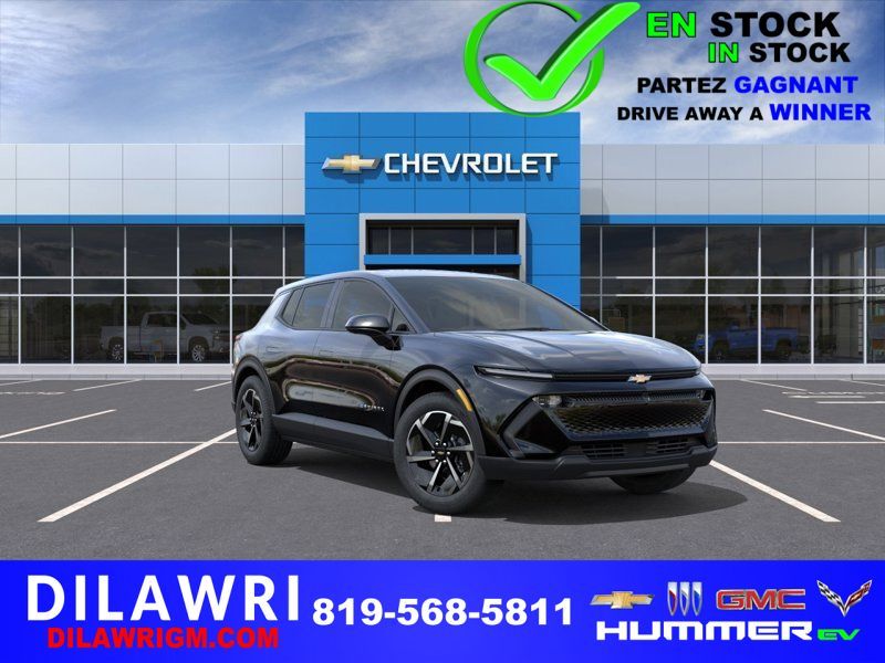 Black 2026 Chevrolet Equinox EV SUV / Crossover Continuously Variable Transmission