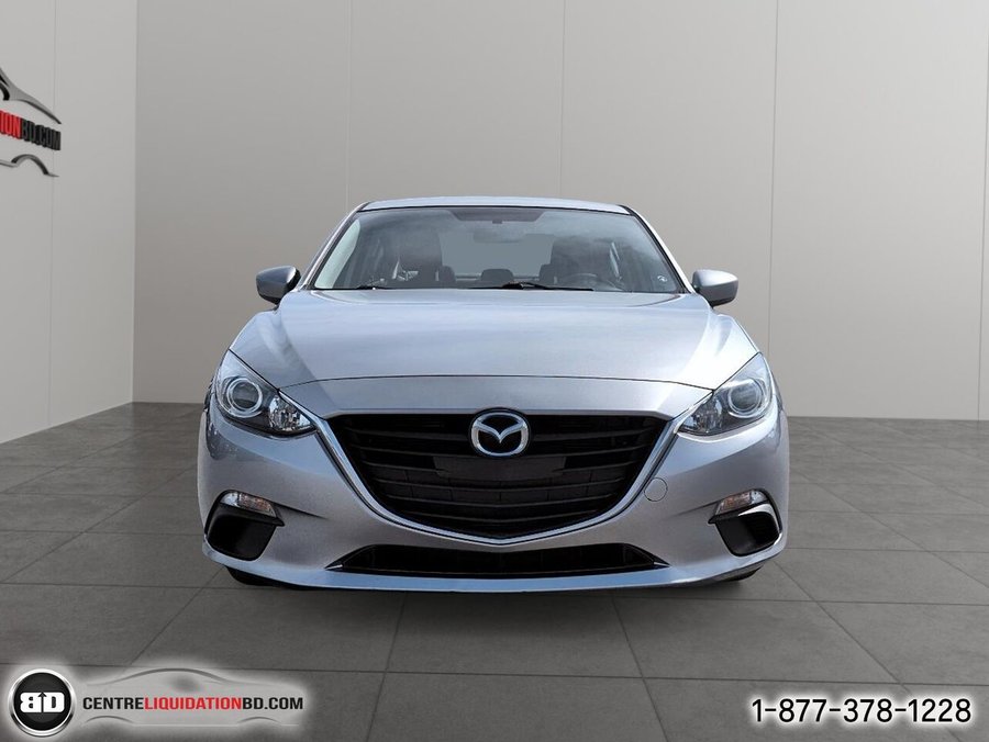 Mazda Mazda3 Berline 4 portes, boîte manuelle, GX 2016 Argent