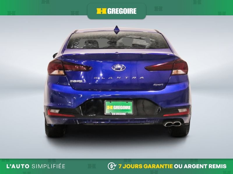 Hyundai Elantra 2019 Bleu Saint-Eustache - photo #7