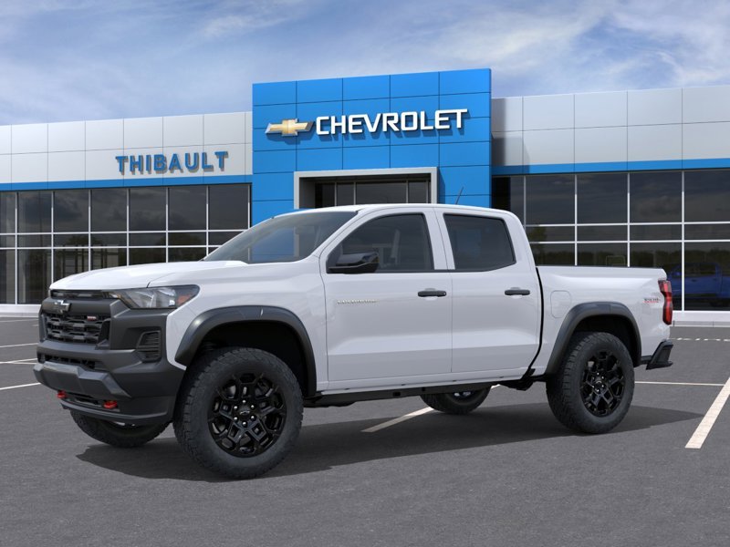 CHEVROLET COLORADO Trail Boss cabine multiplace 4RM 2026 Blanc Sherbrooke - photo #1
