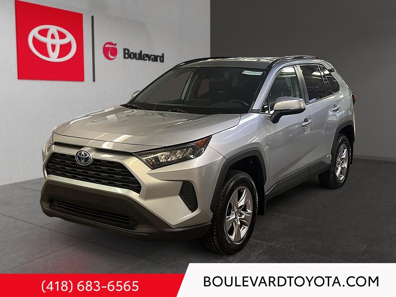 Toyota RAV4 100292A-70 | HYBRIDE, LE, AWD 2022 Argent Québec - photo #0