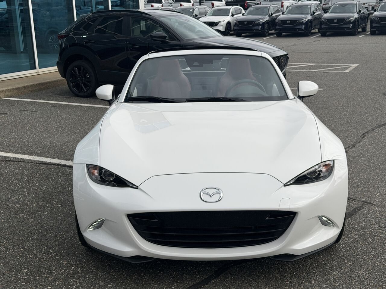 Mazda MX-5 RF 2021 Blanc Ste-Marie - photo #1