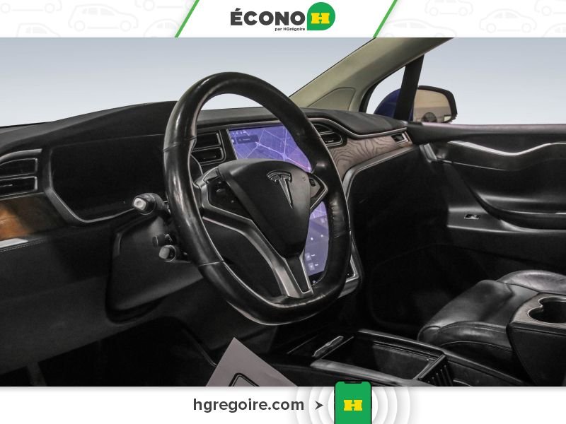 2016 Tesla Model X Blue Blainville - photo #9