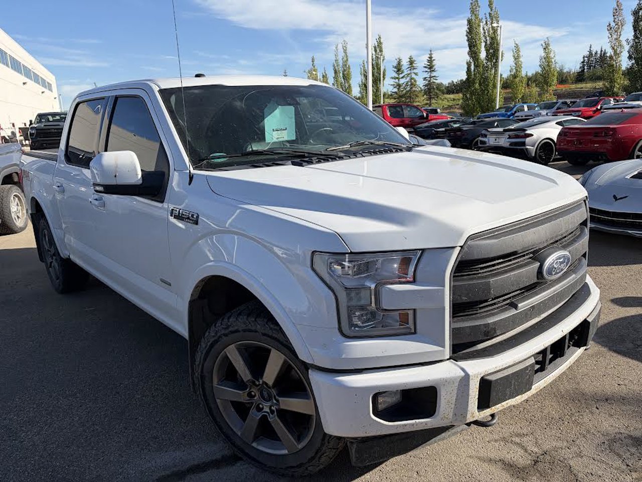 2017 Ford F-150 4WD SuperCrew 145 King Ranch White Sherwood Park - photo #1