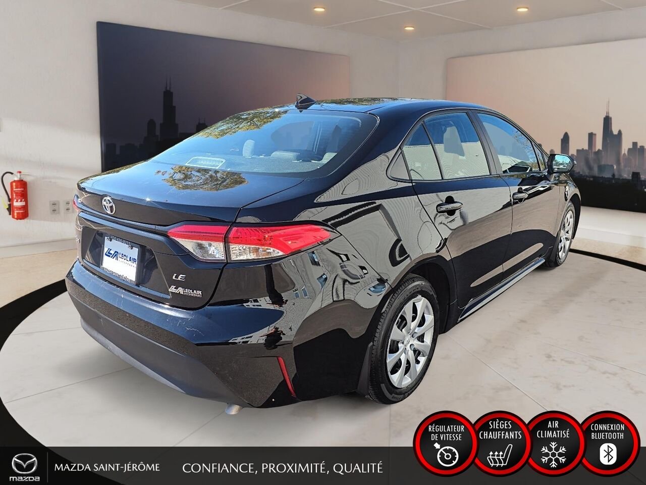 Toyota Corolla LE | 1 PROPRIÉTAIRE | JAMAIS ACCIDENTÉ | SEULEMENT 19 001 KM | AUTOMATIQUE 2025 Blanc Saint-Jérôme - photo #5