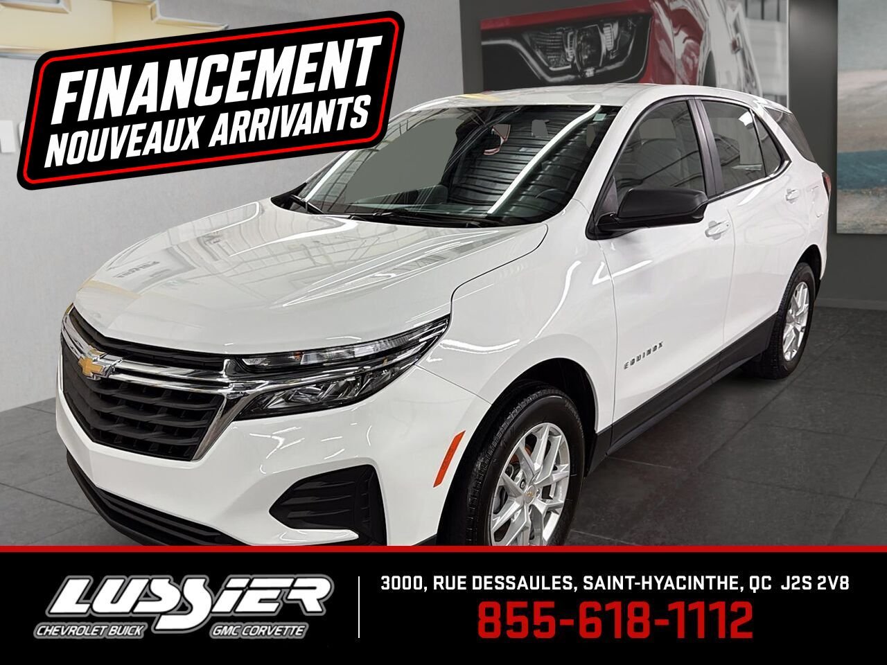 CHEVROLET EQUINOX LS AWD 2024 Blanc Saint-Hyacinthe - photo #0