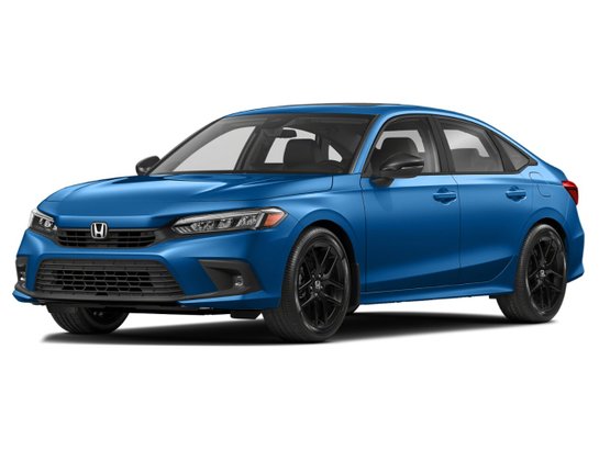2024 Honda Civic Sedan Sport Aegean Blue Metallic