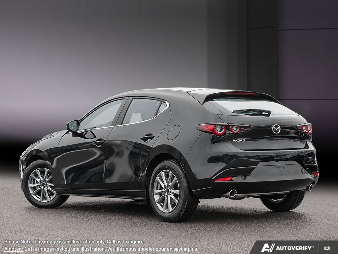 2026 Mazda Mazda3 Sport JM1BPAKL4T1892673 Jet Black Mica Mirabel - photo #3