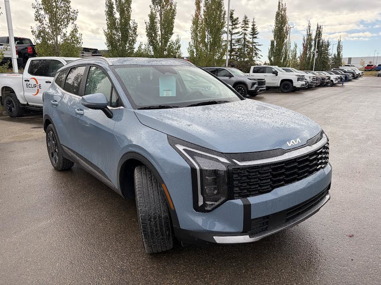 2026 Kia Sportage Plug-In Hybrid EX AWD Blue Sherwood Park - photo #1