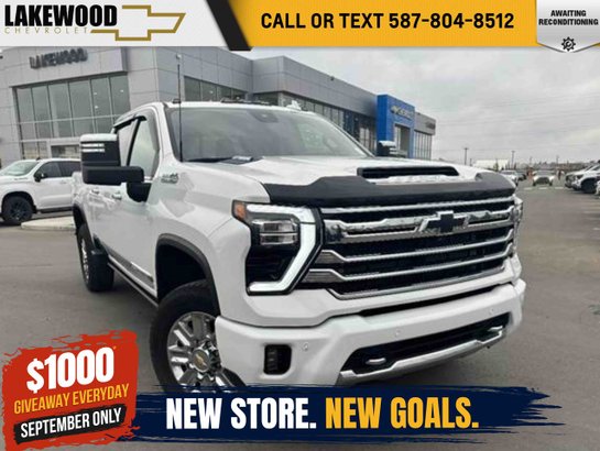 2024 Chevrolet Silverado 3500HD High Country Premium 6.6L Duramax Z71 | Power Assist Steps White