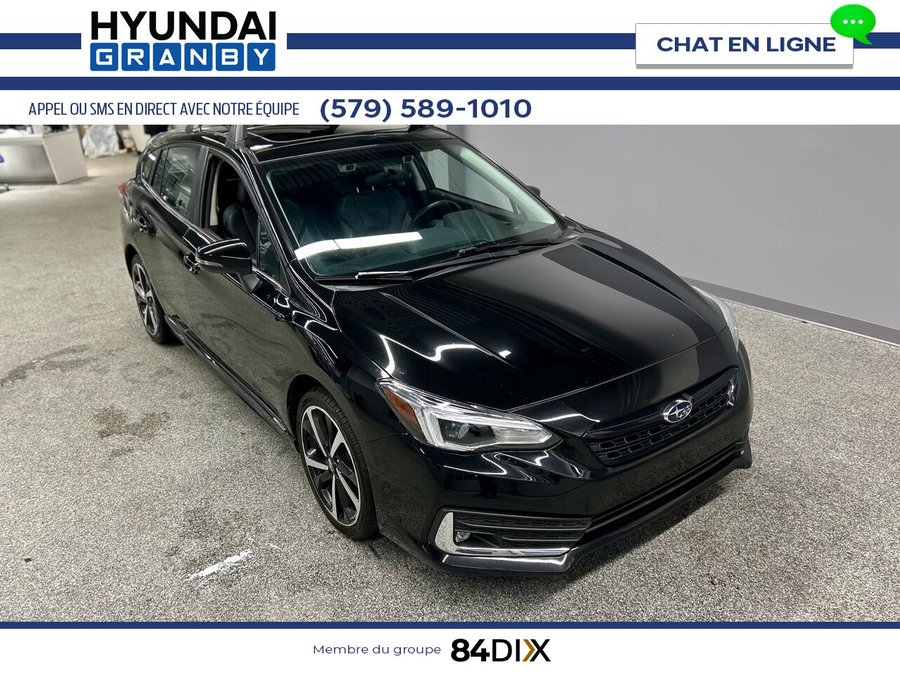 Subaru Impreza Sport-Tech AWD 2022 Noir