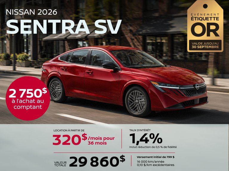 Promo SENTRA