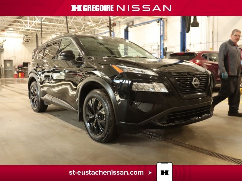 2023 Nissan Rogue SV Midnight Edition AWD CUIR DEM. A DISTANCE SIEGE Black