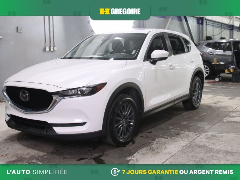 2020 Mazda CX-5 GS AWD AUTO A/C MAGS CUIR TOIT NAV CAM RECUL BLUET White