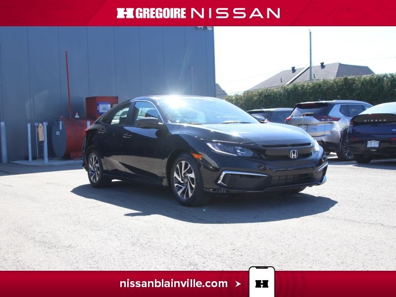 Honda Civic BE6071 | EX TOIT MAGS A/C SIEGE CHAUFFANT 2020 Noir Laval - photo #0