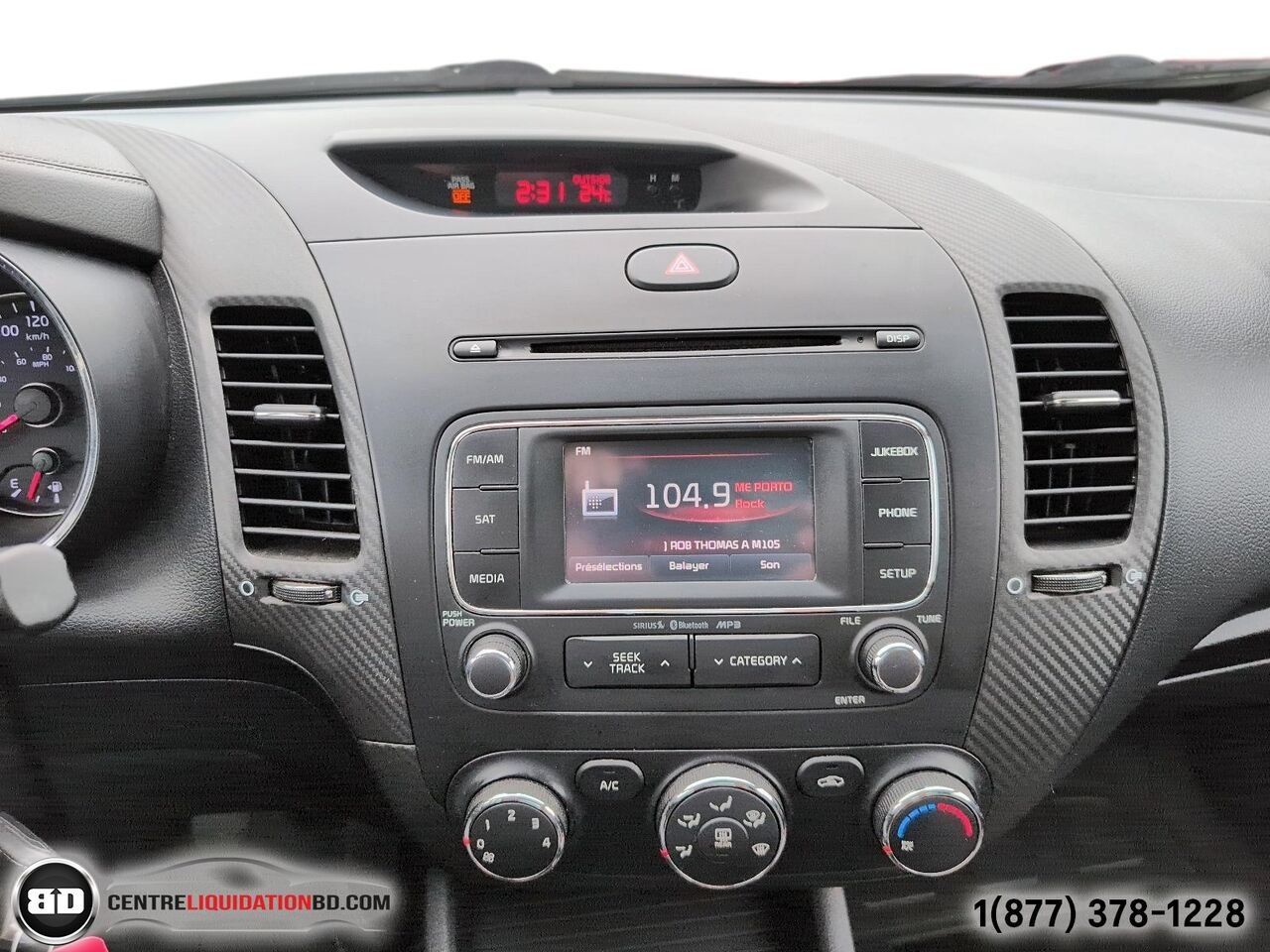 Kia Forte Berline 4 portes, boîte manuelle, EX | BD0329 2015 Argent Granby - photo #17