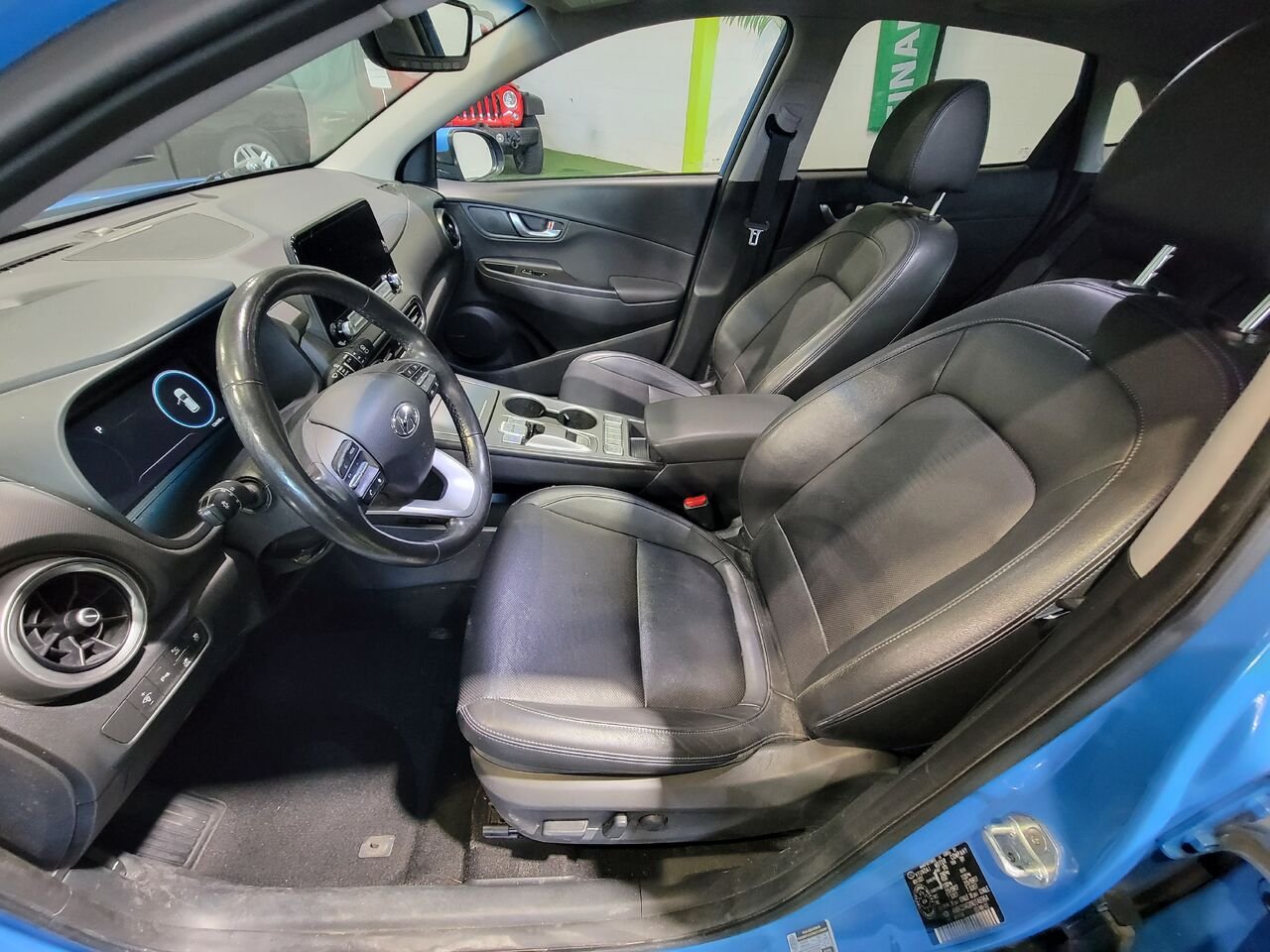 2022 Hyundai Kona Electric Blue  - photo #12