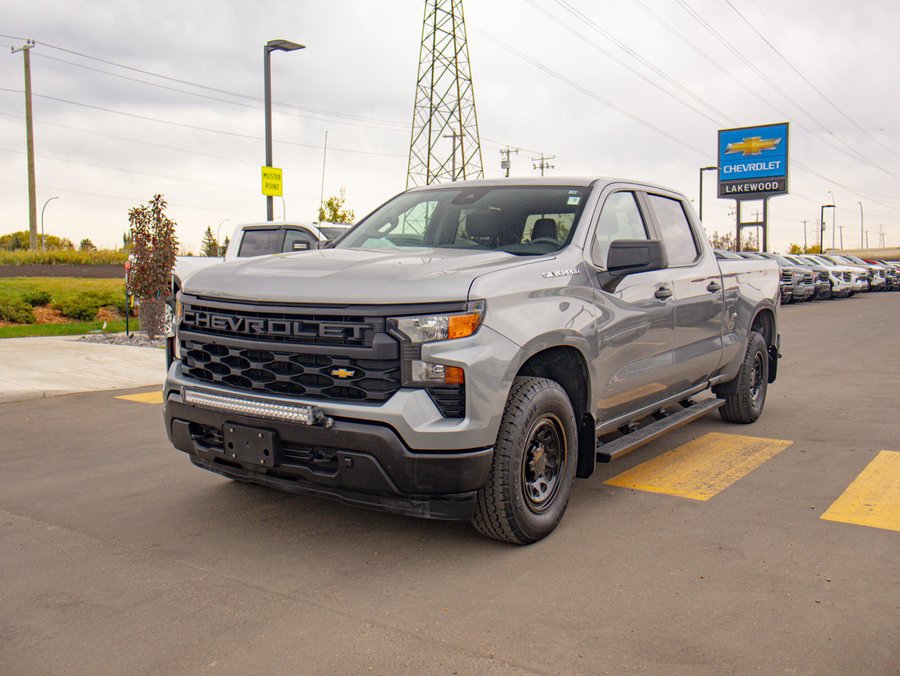 2023 Chevrolet Silverado 1500 Work Truck Convenience 5.3L 6.6’ Box | LED Light Bar Grey
