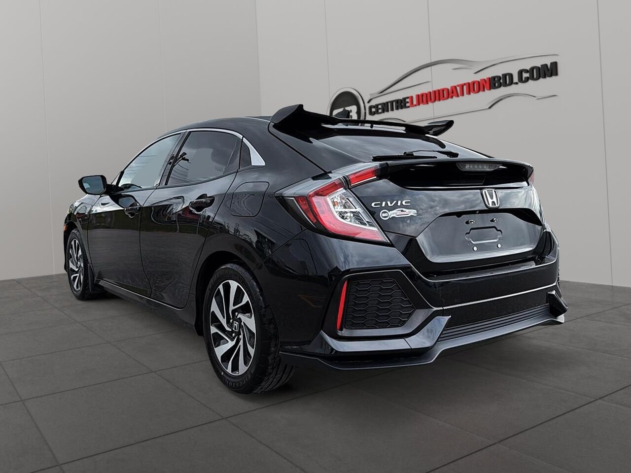 2017 Honda Civic Hayon LX 5 portes BM | BD0398A Black Granby - photo #6
