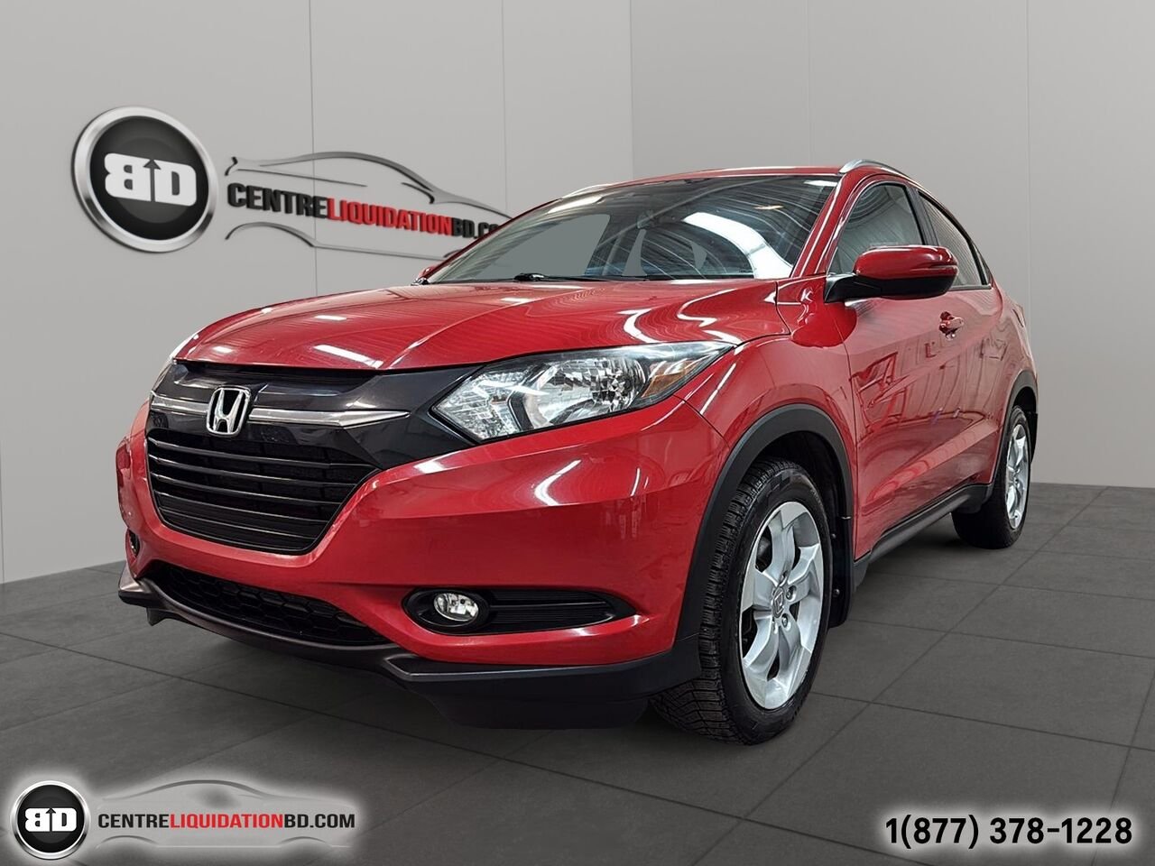 2016 Honda HR-V EX-L AWD CUIR TOIT OUVRANT | BD0229 Red Granby - photo #0