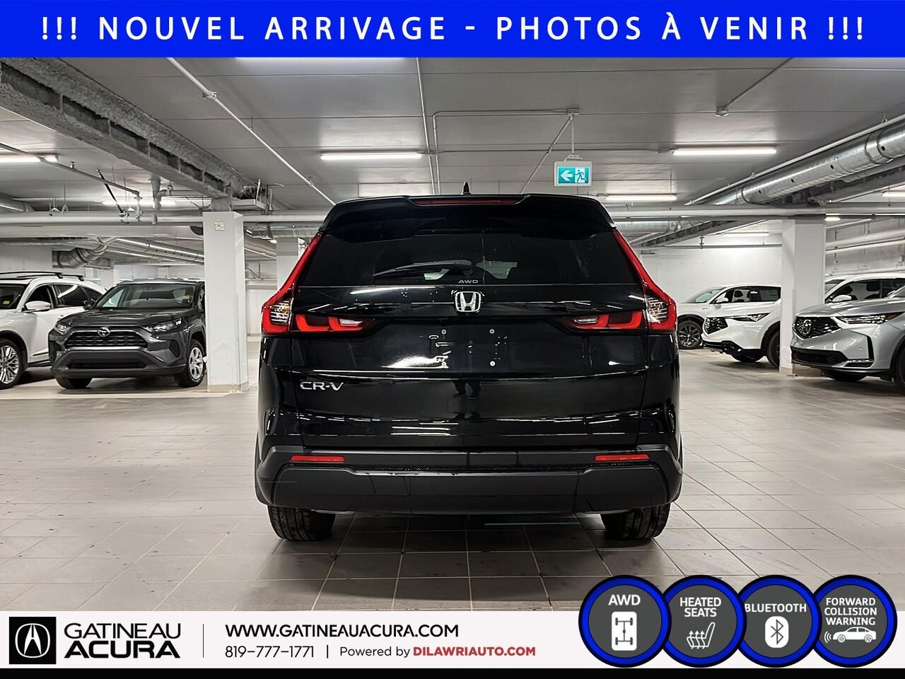 Honda CR-V LX AWD 2024 Noir Gatineau - photo #5