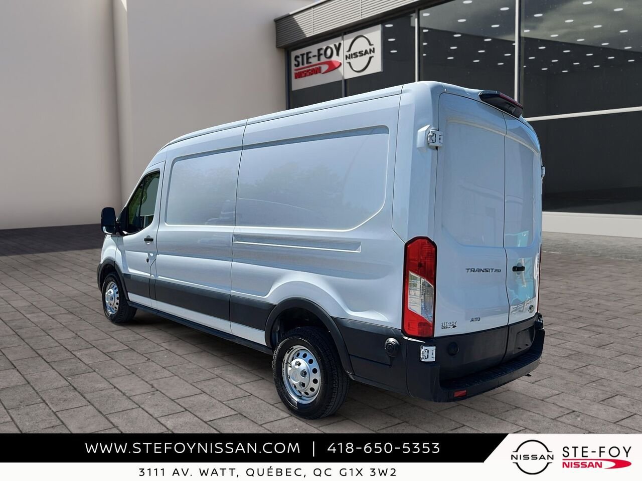 Ford Transit TOIT Moyen TRACTION INTEGRALE 2024 Blanc Ste-Foy - photo #3