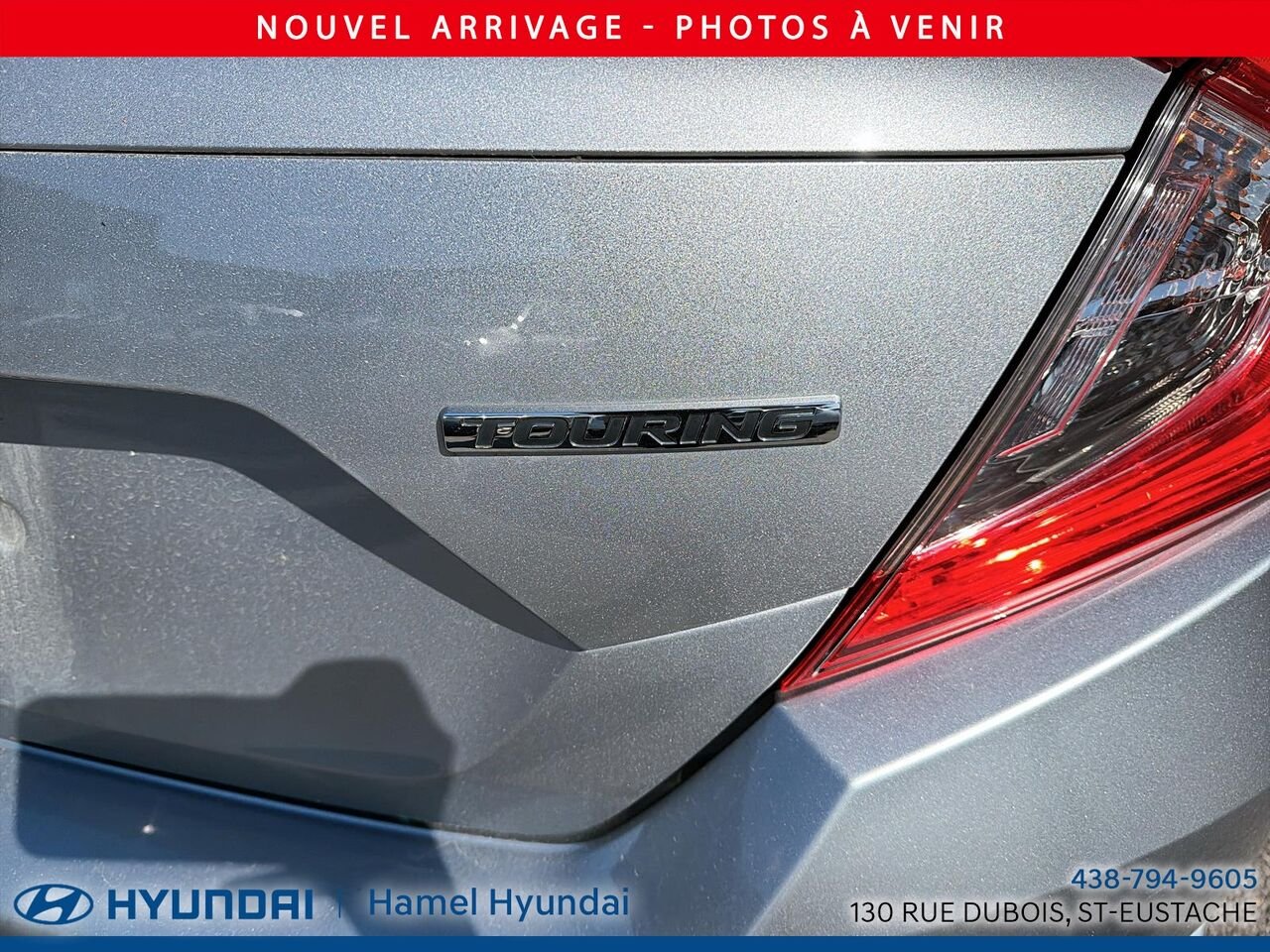 Honda CIVIC 2017 Gris Saint-Eustache - photo #5