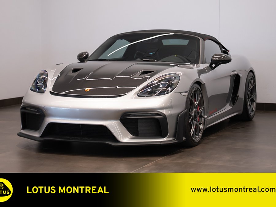 Porsche 718 Spyder 2024 2024 Argent