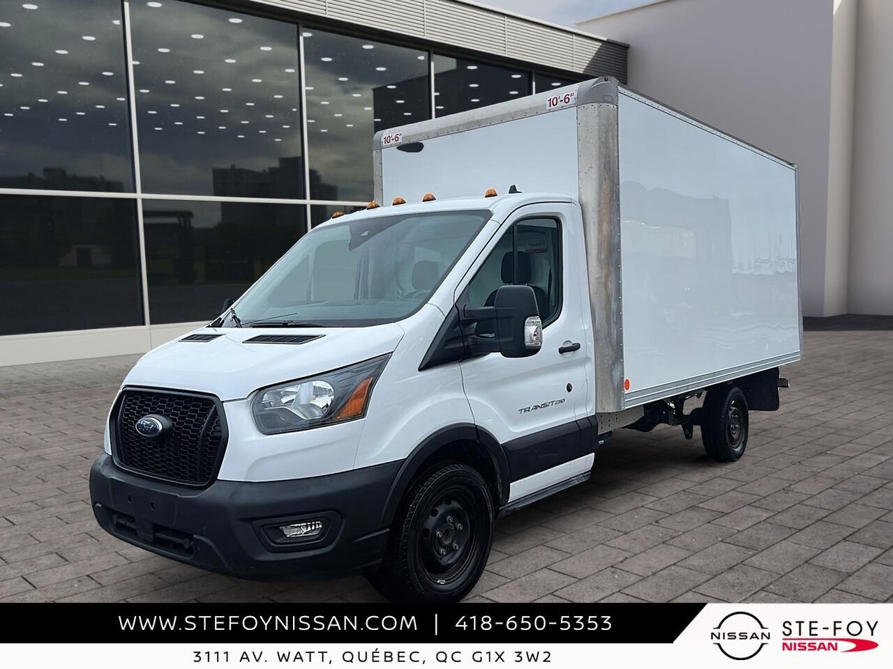 2024 Ford Transit fourgon tronqué White Ste-Foy - photo #0