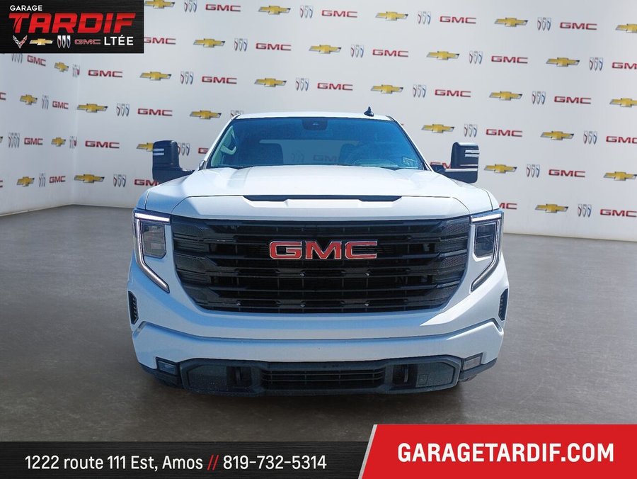 2024 GMC SIERRA 1500 4WD CREW CAB PICKUP ELEVATION White