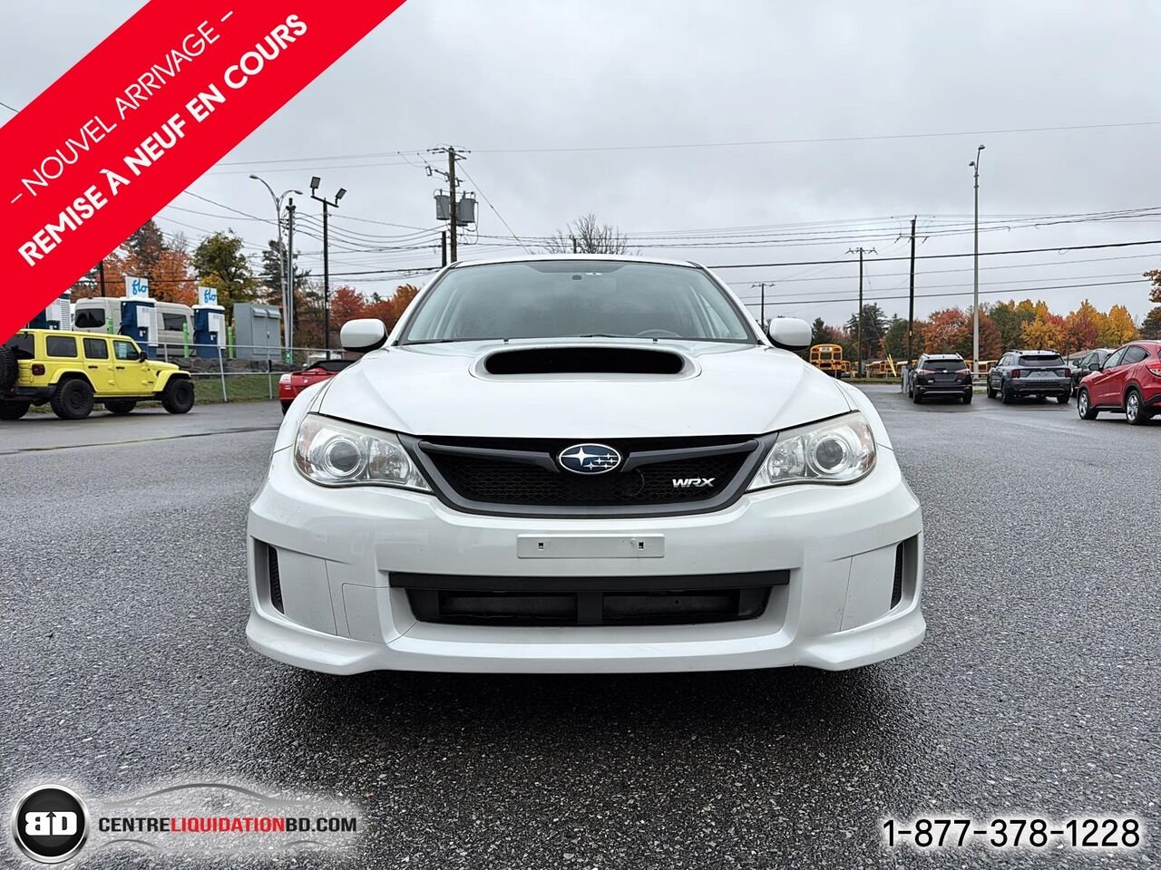 Subaru WRX SEDAN | BD0456 2013 Blanc Granby - photo #1