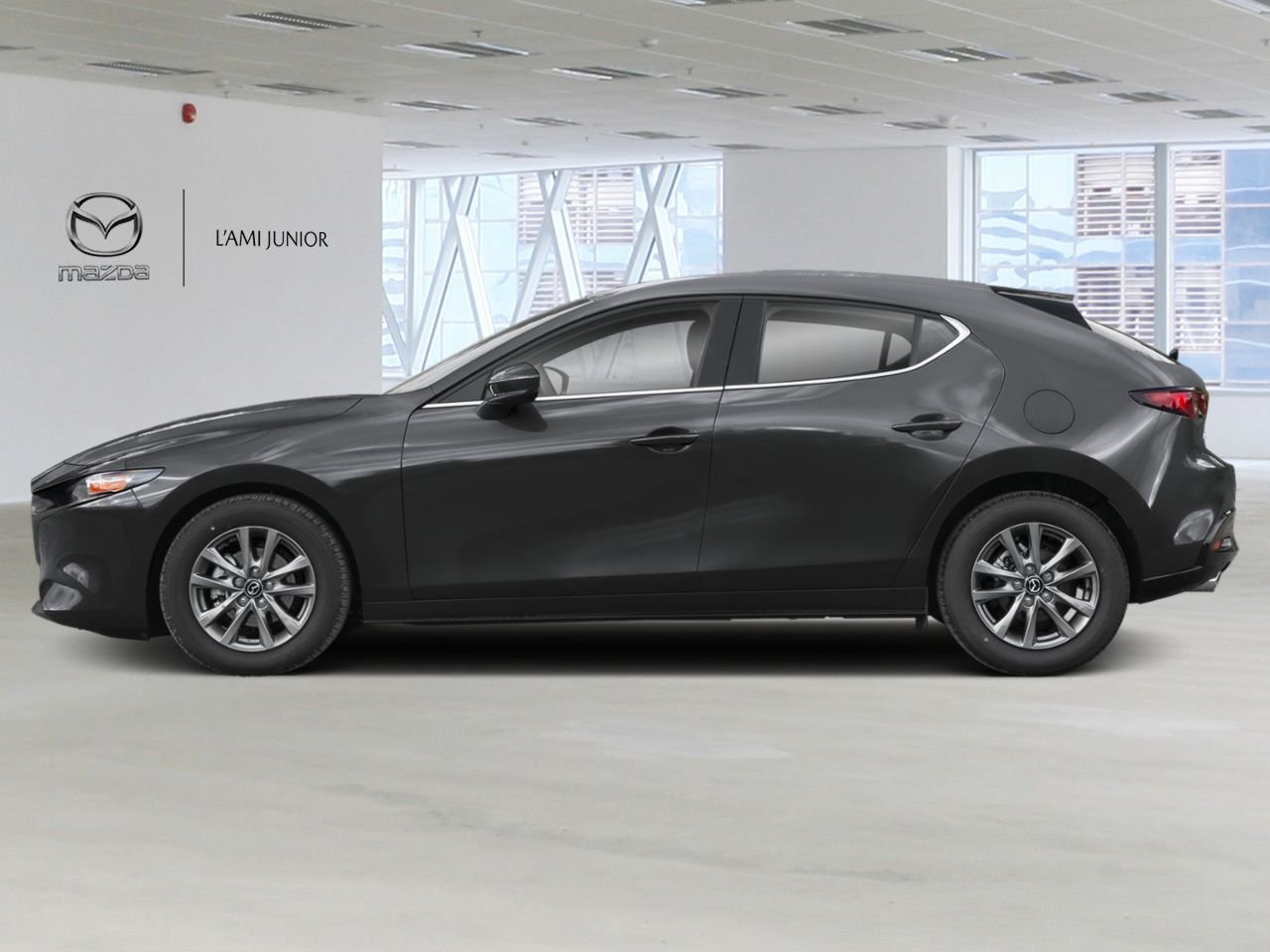 2026 MAZDA Mazda3 Sport VIN JM1BPALL1T1884612 Machine Grey Metallic Chicoutimi - photo #2
