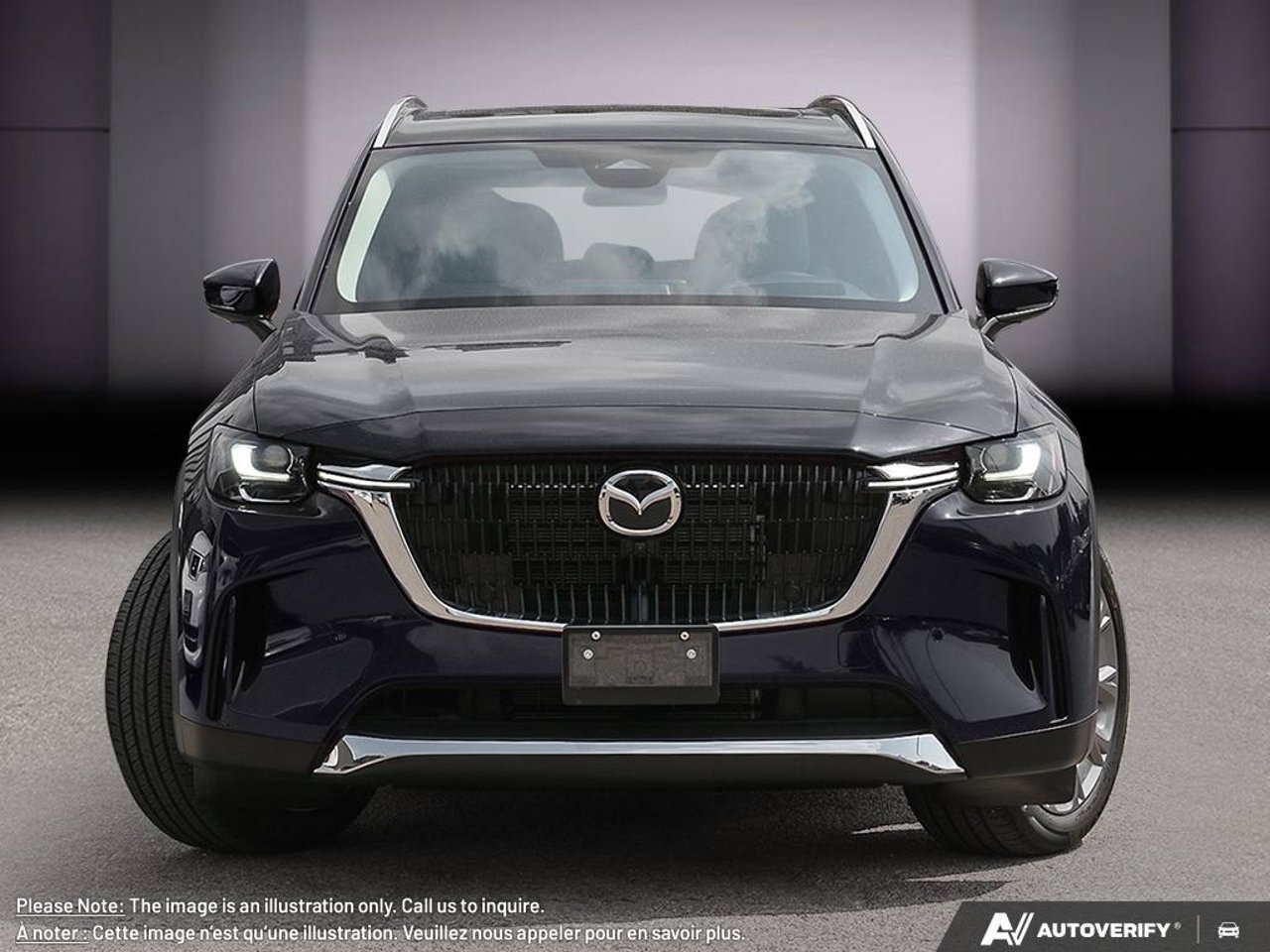 Mazda CX-90 hybride léger JM3KKDHD0T1411437 2026 Noir de jais mica Mirabel - photo #1