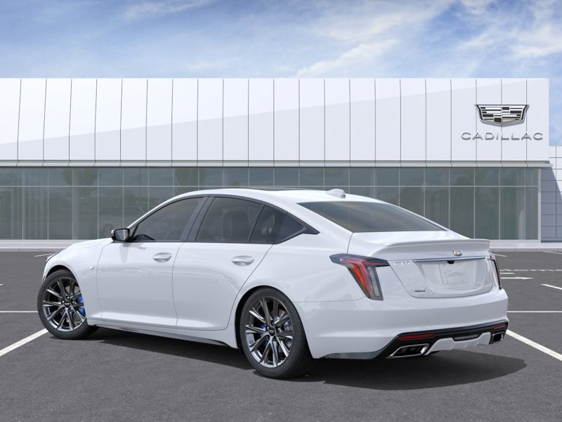 2026 CADILLAC CT5 CT5 SEDAN 2.0L TWIN-SCROLL TURBO SPORT AWD (1SE) Vibrant White Tricoat