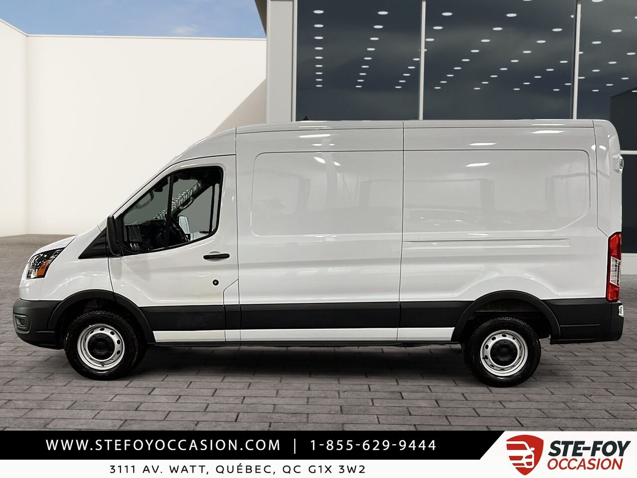 2025 Ford Transit fourgon utilitaire White Québec - photo #4