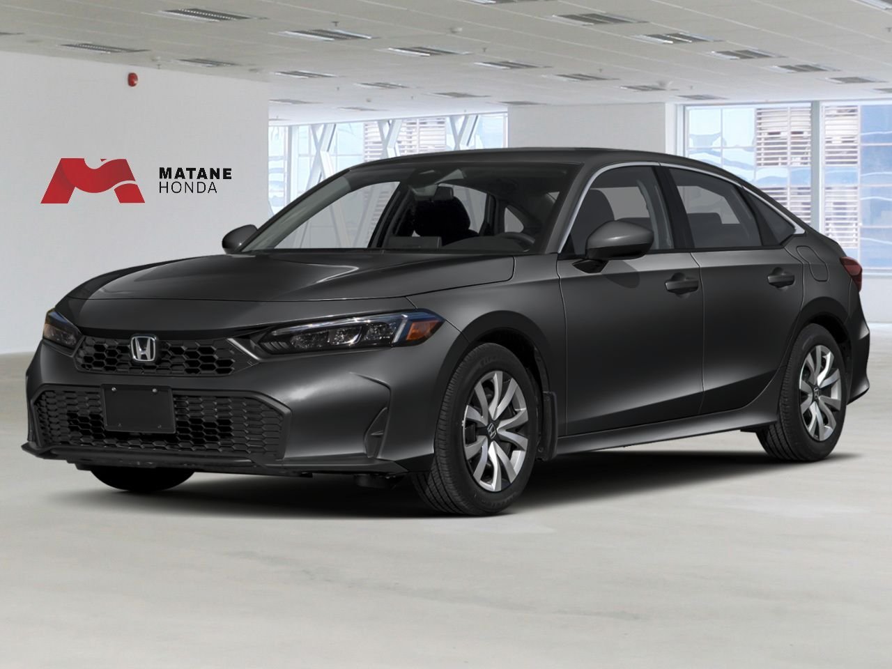 2026 Honda Civic Sedan CIVIC SDN LX Crystal Black Pearl Matane - photo #0