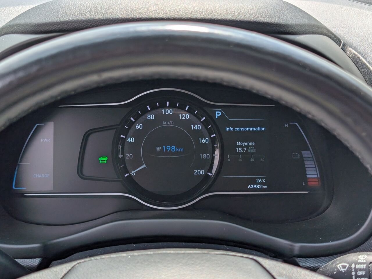 Hyundai Kona électrique ULTIMATE/SIÈGES AVANT ET ARRIÈRE CHAUFFANT/CUIR/VOLANT CHAUFFANT/TOIT OUVRANT 2021 Gris Sherbrooke - photo #15