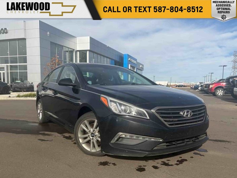 2015 Hyundai Sonata 2.4L GL 2.4L | Heated Bucket Seats Black